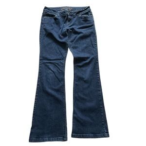 DELIAS Bailey Boot Cut Jeans Dark Wash Denim Womens Size 7 8R